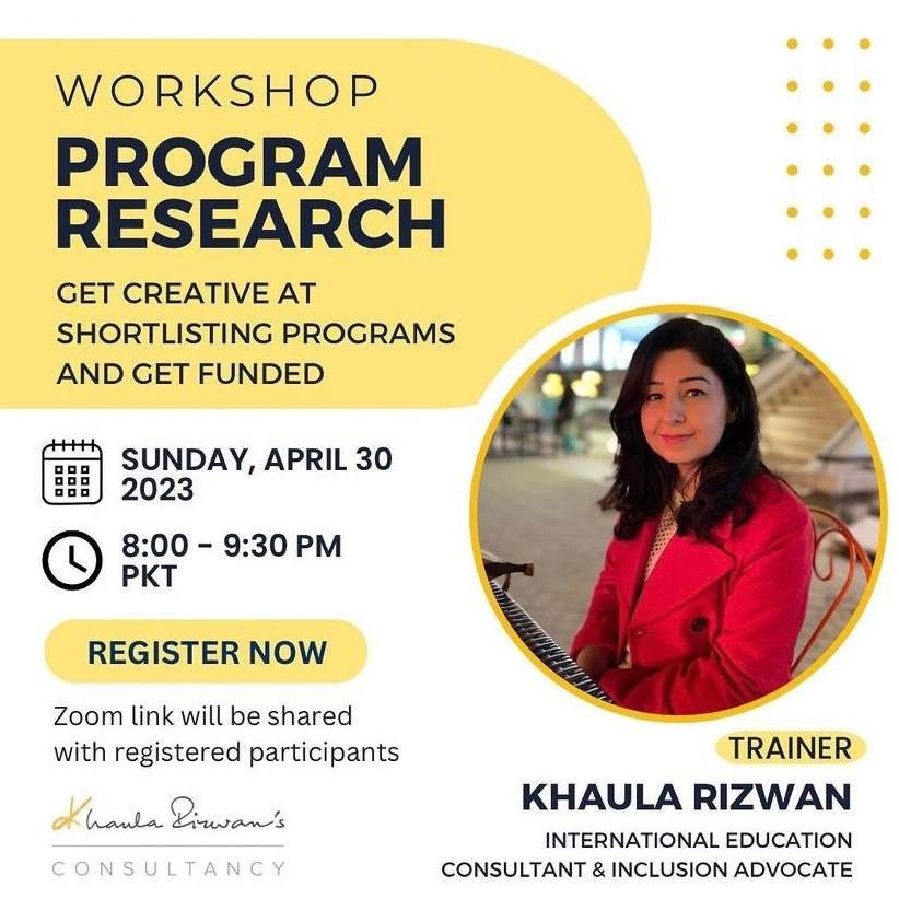 Khaula Rizwan's Consultancy, example 4